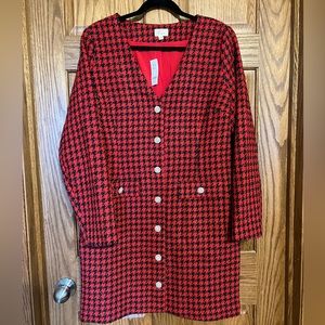 NY&C tweed shift dress.